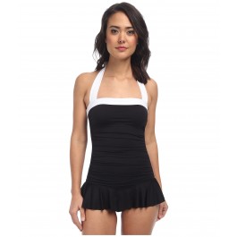 Skirted Mio Slimming Fit One-Piece
